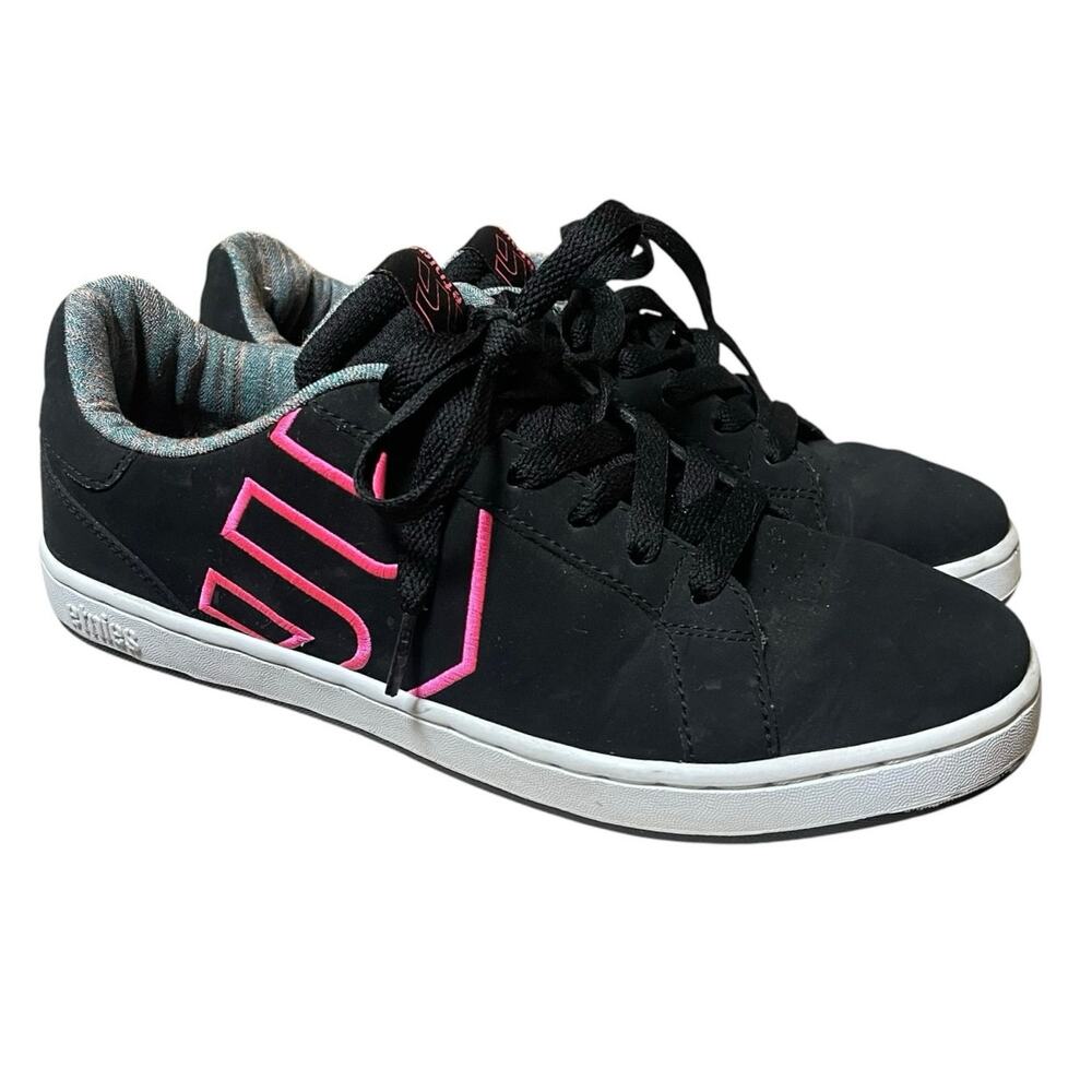 Etnies Fader LS Women Black Pink Skate Shoes Sneaker Size 9.5 Y2K Chunky